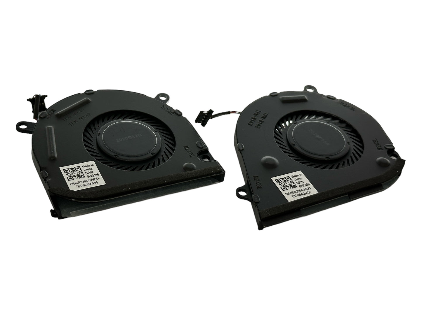 Compatible Cooling Fan Set CPU + GPU for HP L53541-001, L53542-001 TPN-W142 TPN-W143
