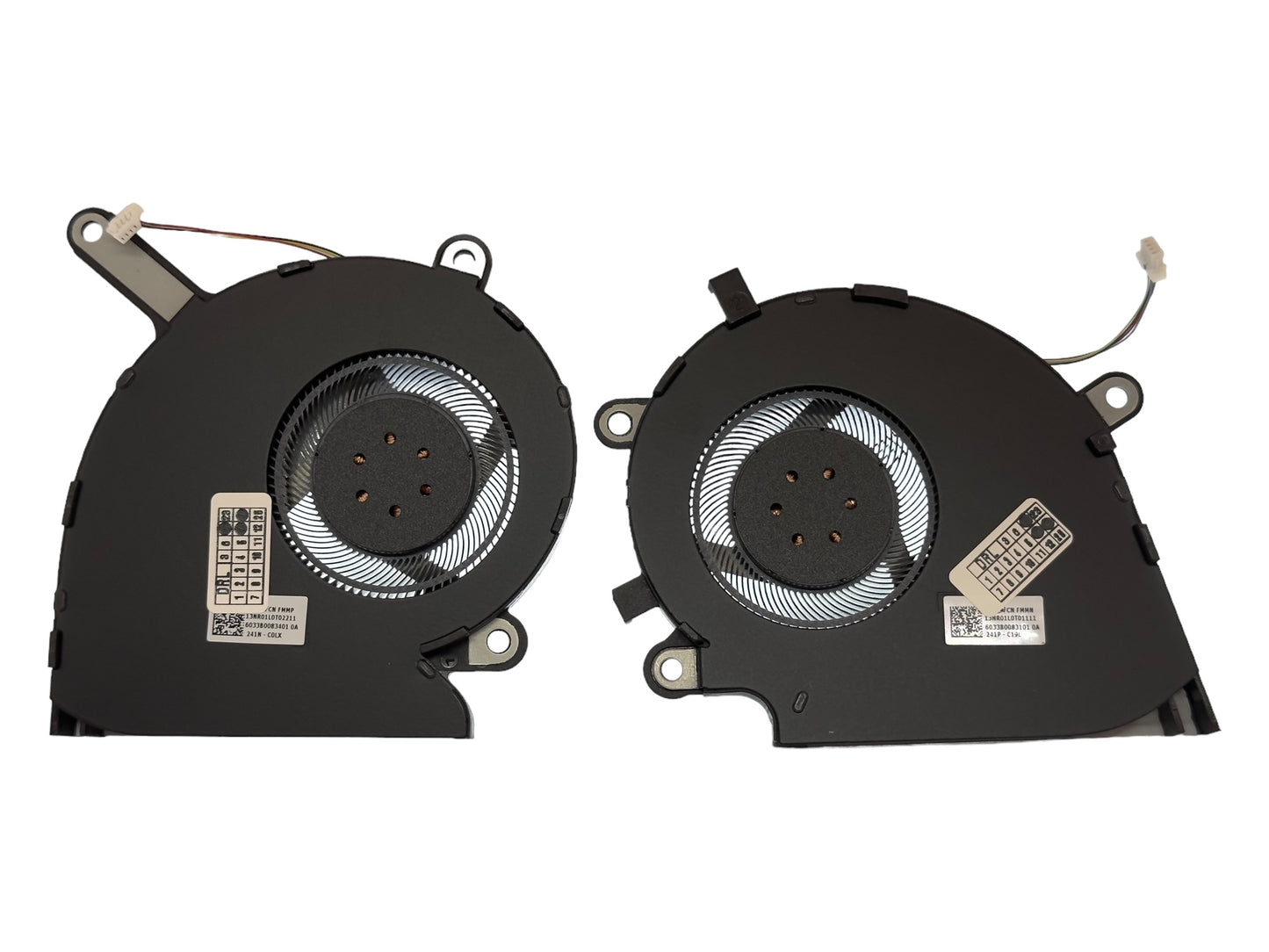 Lüfter SET CPU + GPU für Asus G15 G512LI, G15 G531GD, G15 G531GT; NP: DFS5K12115491M, DFS5K12304363N, 13NR01L0T01111, 13NR01L0T02211