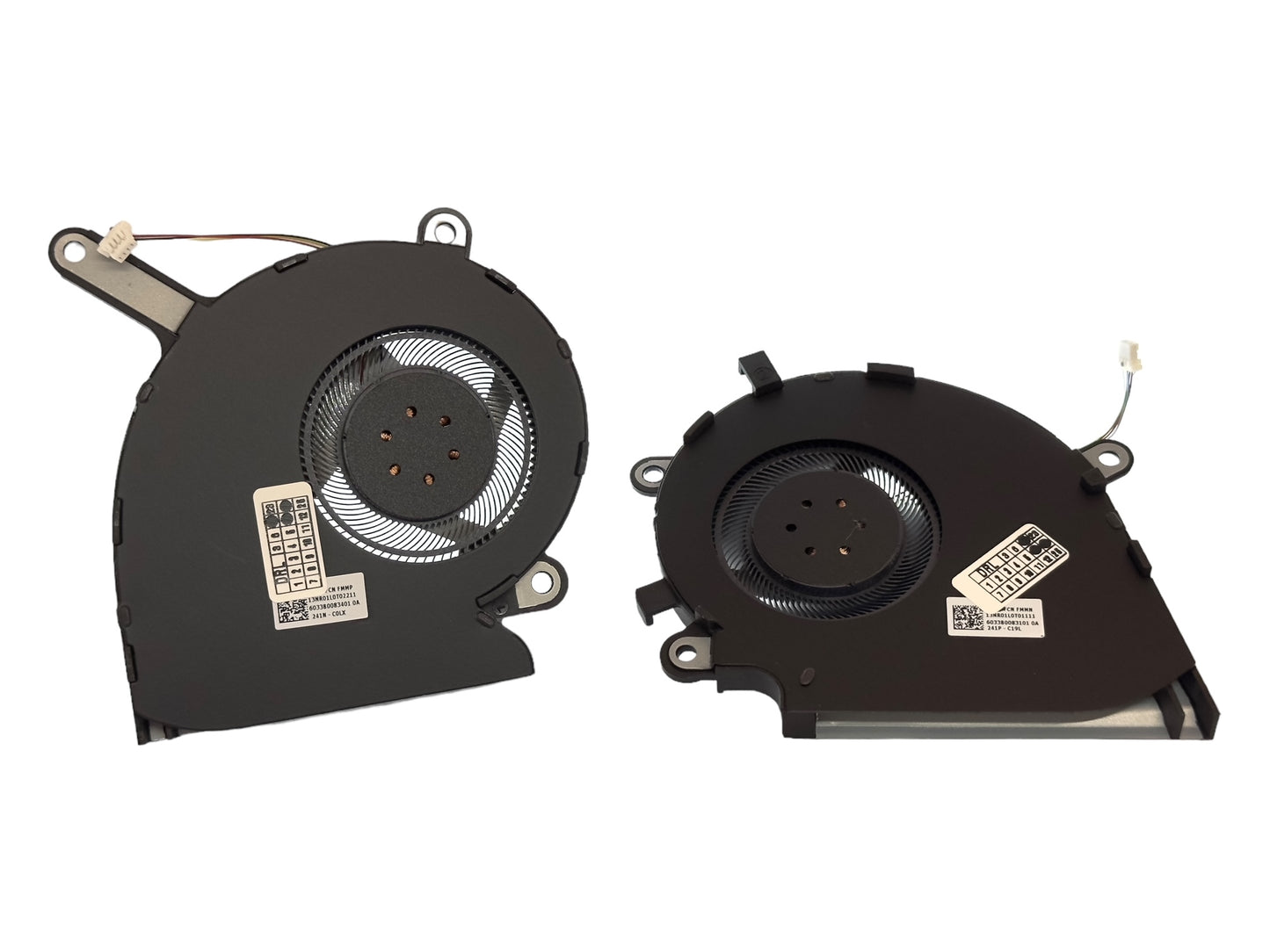Lüfter SET CPU + GPU für Asus G15 G512LI, G15 G531GD, G15 G531GT; NP: DFS5K12115491M, DFS5K12304363N, 13NR01L0T01111, 13NR01L0T02211