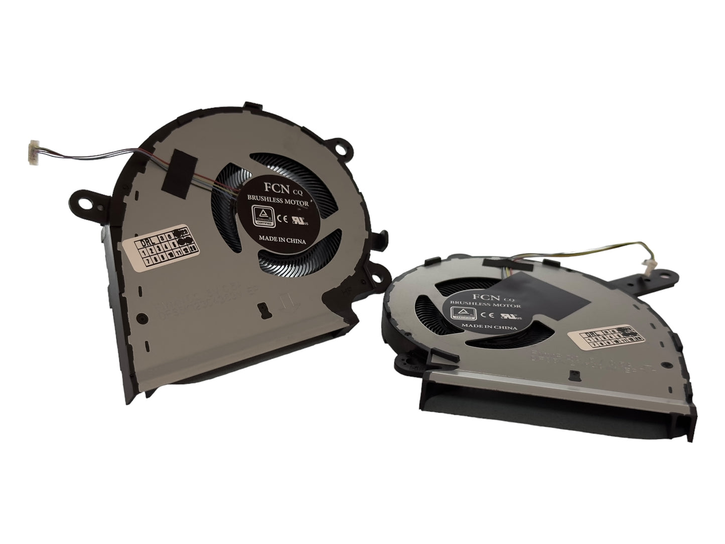 Lüfter SET CPU + GPU für Asus G15 G512LI, G15 G531GD, G15 G531GT; NP: DFS5K12115491M, DFS5K12304363N, 13NR01L0T01111, 13NR01L0T02211