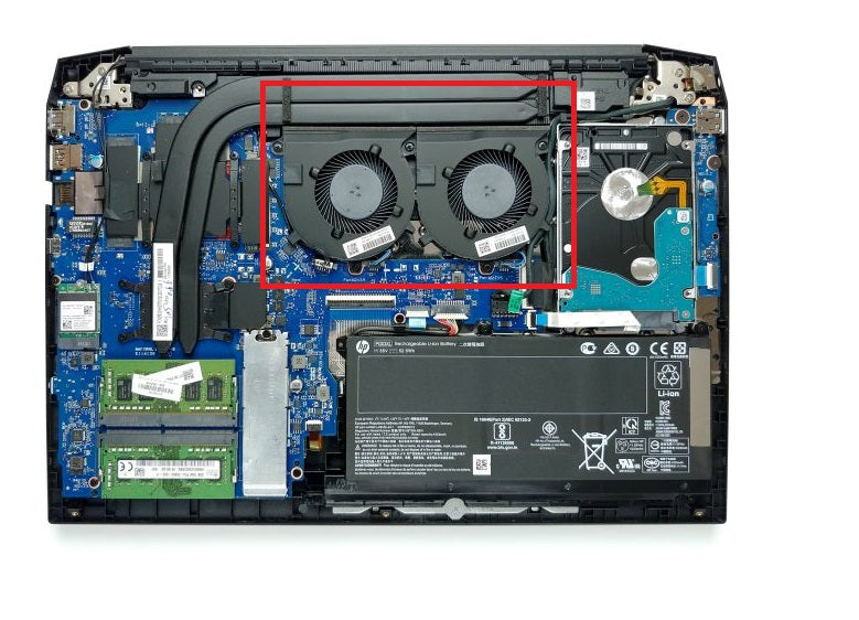 Kompatibler CPU-Lüfter für HP Pavilion Gaming L77560-001 L77558-001 L72702-001